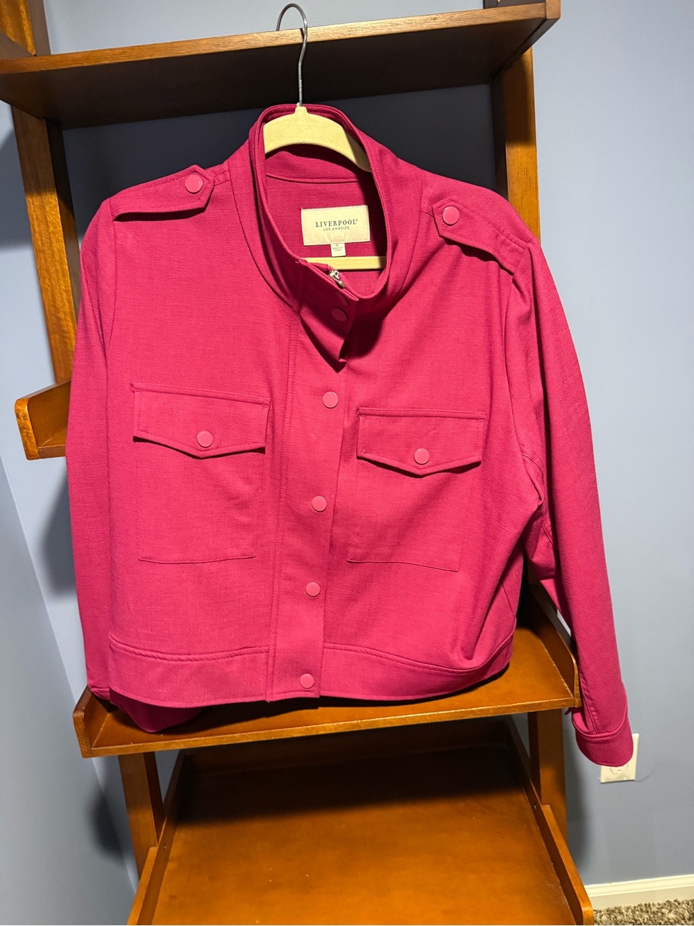Liverpool Fuchsia Utility Jacket